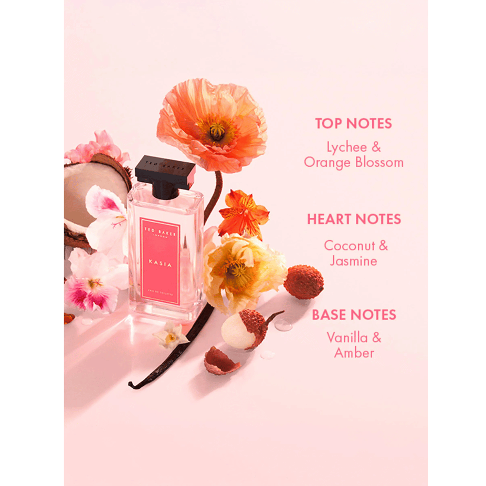 Ted Baker Kasia 50ml 2 Piece Gift Set - 50ml Eau de Toilette Spray, Candle- Lillys Pharmacy and Health Store