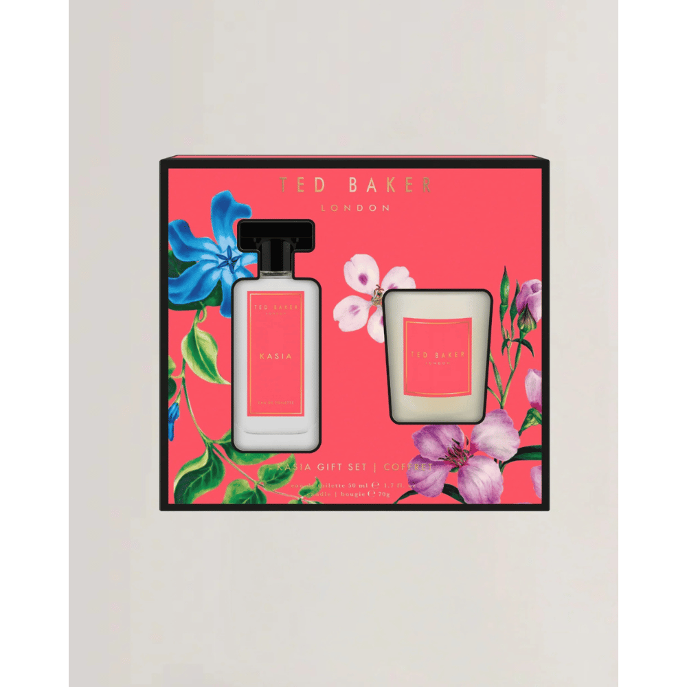 Ted Baker Kasia 50ml 2 Piece Gift Set - 50ml Eau de Toilette Spray, Candle- Lillys Pharmacy and Health Store