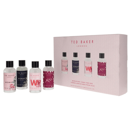 Ted Baker Ladies 15ml 4pc Gift Set15ml Skinwear Edt Splash, 15ml Skinwear Limited Edition Splash, 15ml Women Edt Splash, 15ml X20 Edt Splash- Lillys Pharmacy and Health Store