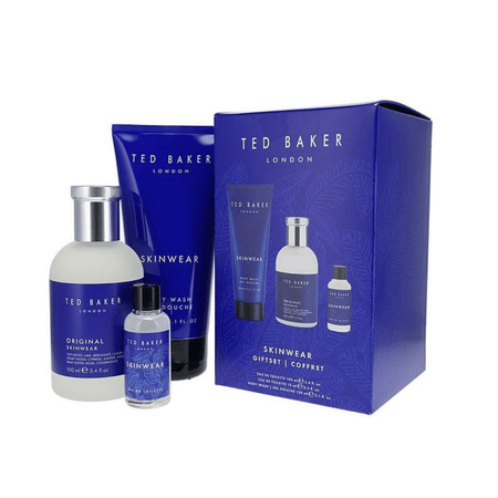 Ted Baker Men's's Limited Edition 100ml 3 Piece Gift Set - 100ml Eau de Toilette Spray, 15ml Eau de Toilette Spray, 150ml Body Wash- Lillys Pharmacy and Health Store