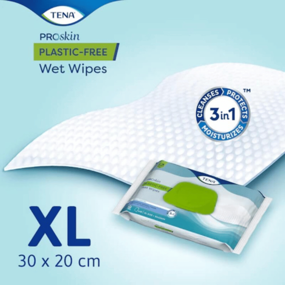 Tena Unisex 3-in-1 Wet Wipes- Lillys Pharmacy and Health Store