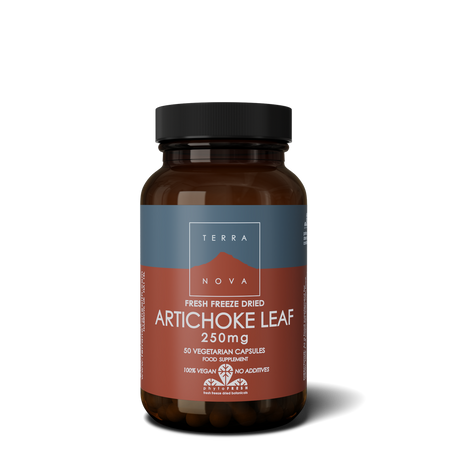 Terra Nova Artichoke Leaf Fresh Freeze Dried 250mg 50caps- Lillys Pharmacy and Health Store