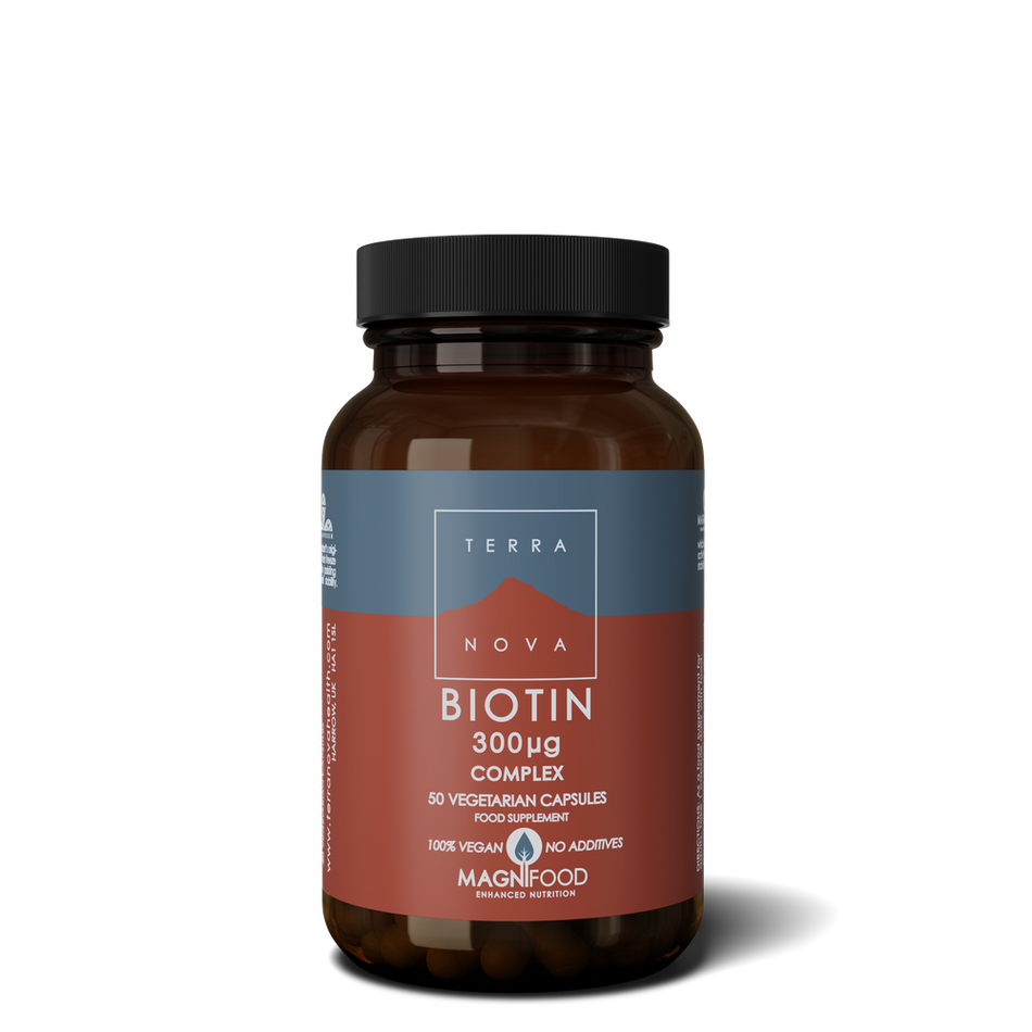 Terra Nova Biotin 300ug Complex 50caps- Lillys Pharmacy and Health Store