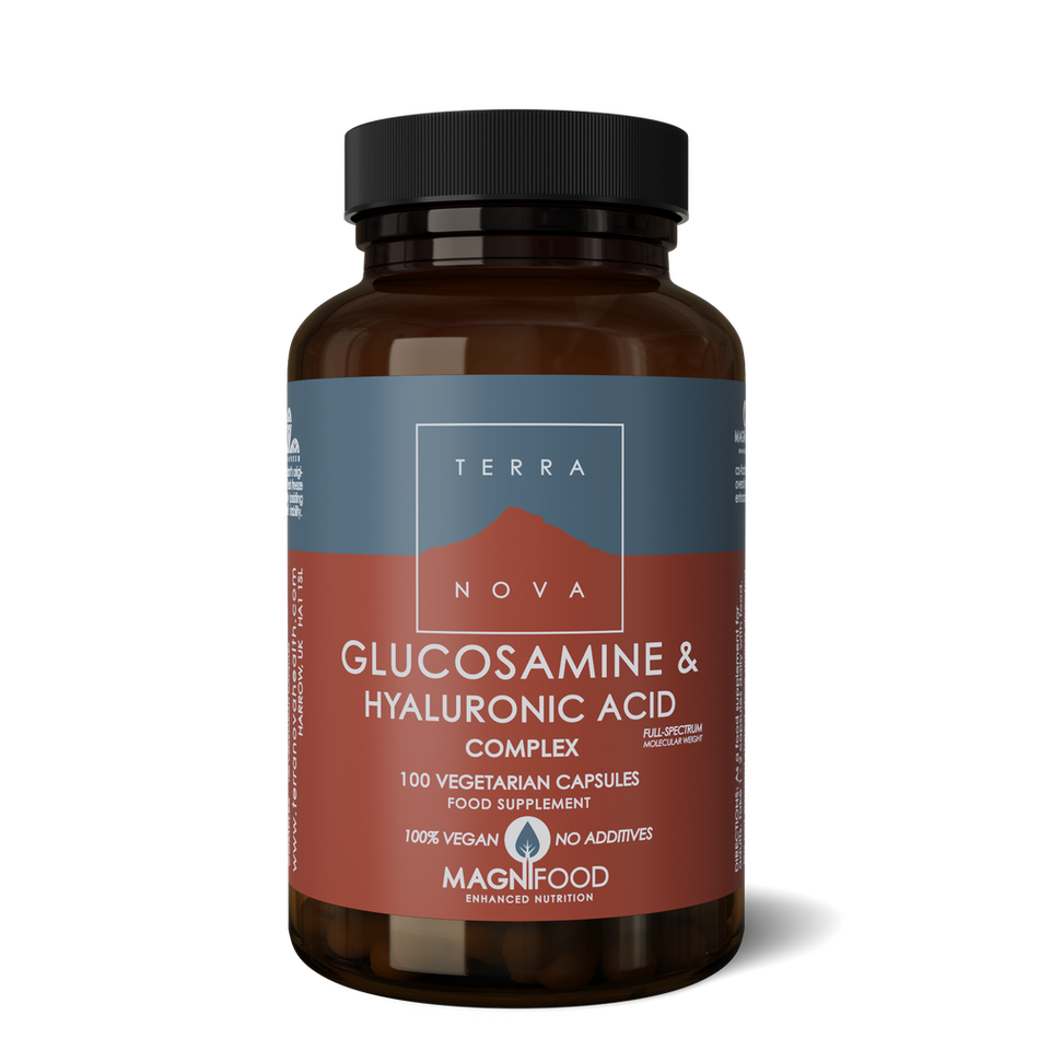 Terra Nova Glucosamine Hyaluronic Acid Complex 100caps- Lillys Pharmacy and Health Store