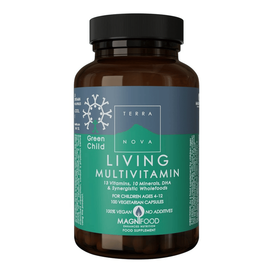 Terra Nova Green Child Living Multivitamin 100caps- Lillys Pharmacy and Health Store