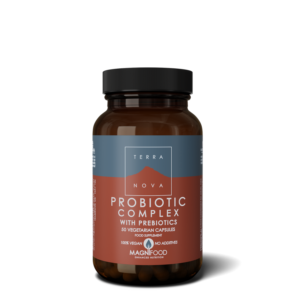 Terra Nova Probiotic Complex W Prebiotics Veg Caps 50caps- Lillys Pharmacy and Health Store