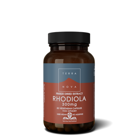 Terra Nova Rhodiola 300mg 50caps- Lillys Pharmacy and Health Store