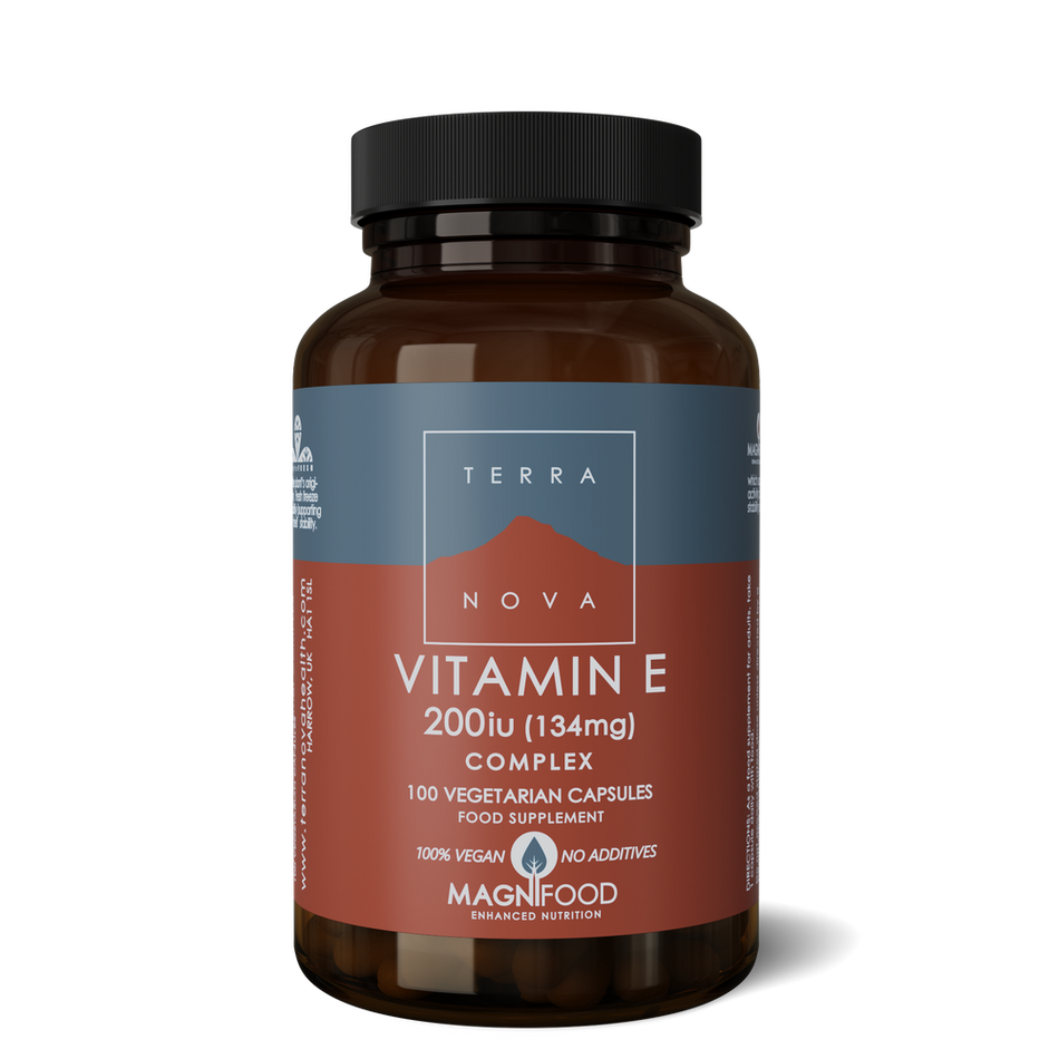 Terra Nova Vitamin E 200iu 134mg Complex 100caps- Lillys Pharmacy and Health Store