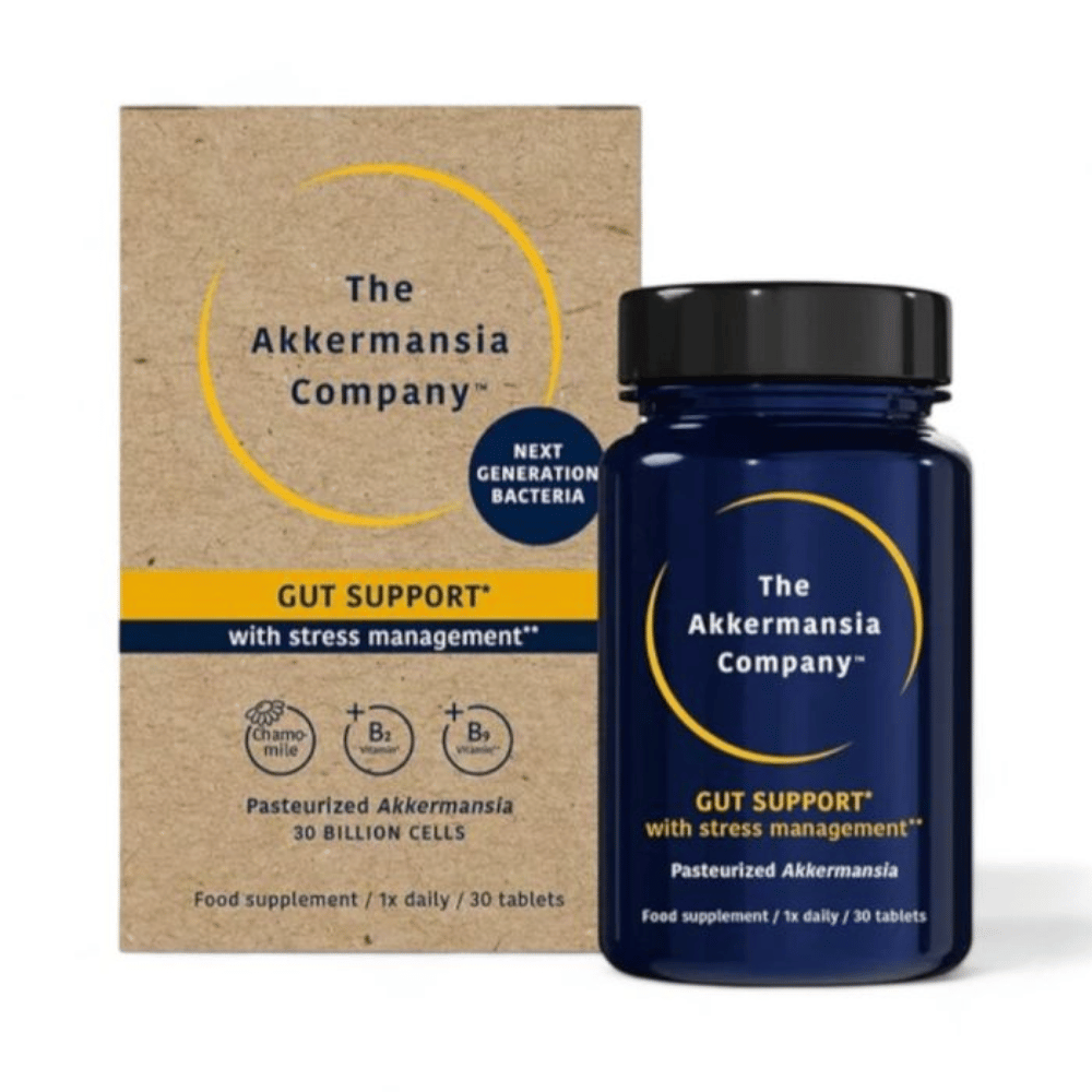 The Akkermansia Company Gut Support with Stress Management 30 Tabs- Lillys Pharmacy and Health Store