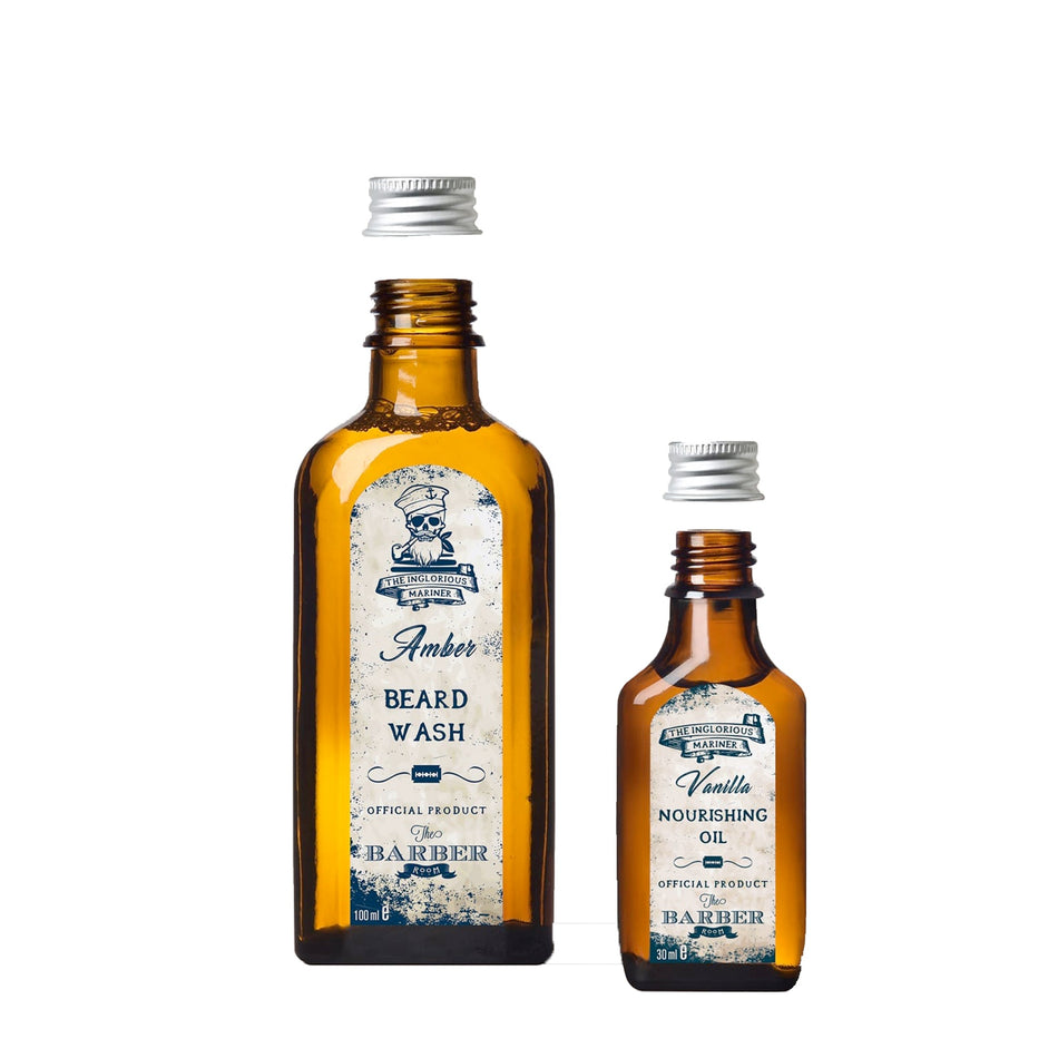 The Inglorious Mariner - Beard Kit (Amber + Vanilla)- Lillys Pharmacy and Health Store