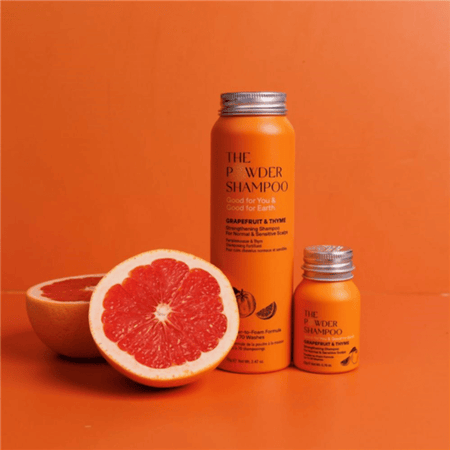 The Powder Shampoo Grapefruit & Thyme Strengthening Shampoo 70g- Lillys Pharmacy and Health Store