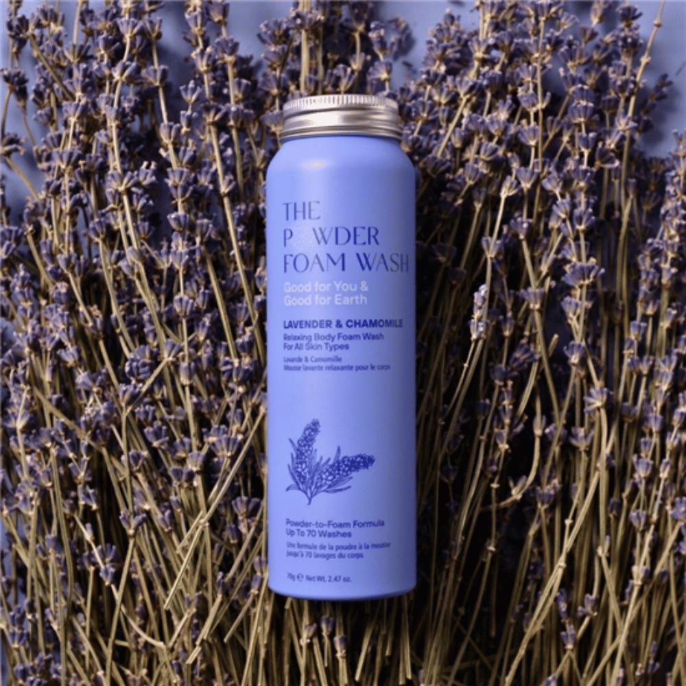 The Powder Shampoo Lavender & Chamomile Relaxing Body Foam Wash 70g- Lillys Pharmacy and Health Store