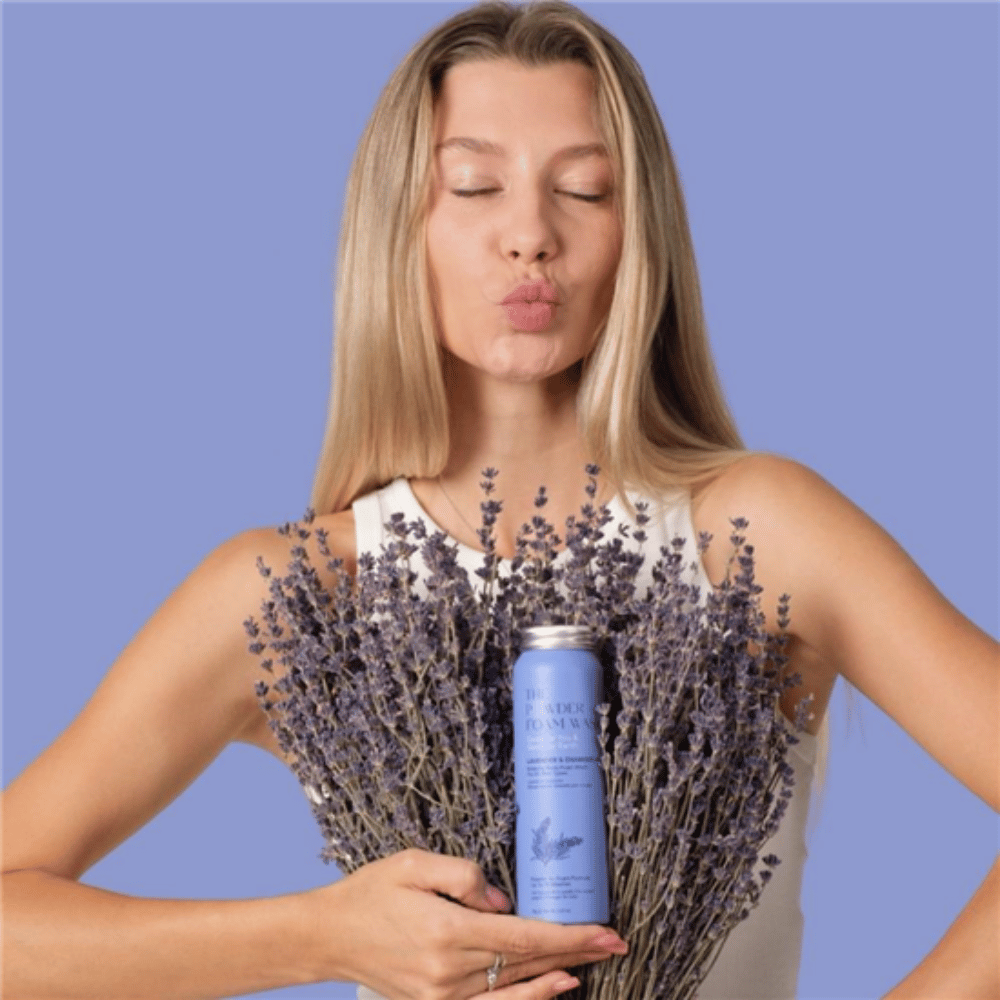 The Powder Shampoo Lavender & Chamomile Relaxing Body Foam Wash 70g- Lillys Pharmacy and Health Store