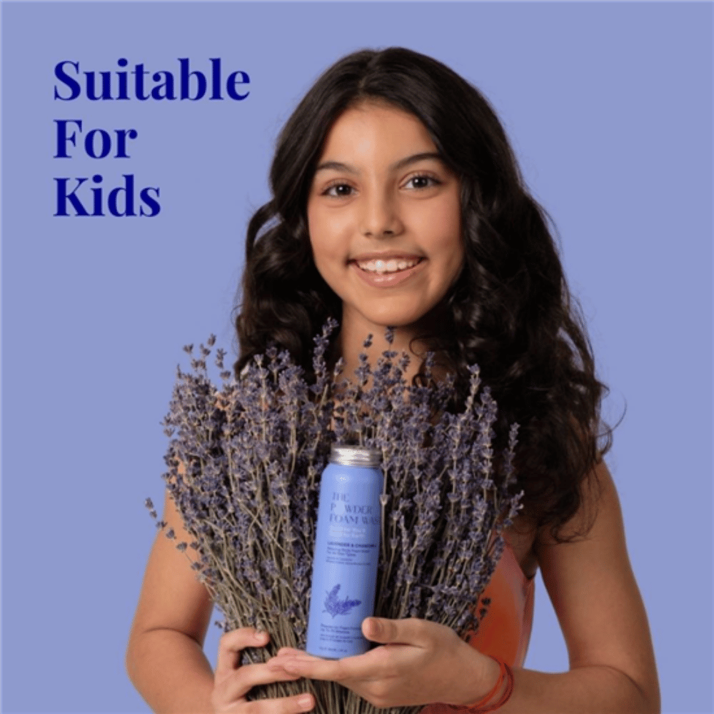 The Powder Shampoo Lavender & Chamomile Relaxing Body Foam Wash Refill Pouch 50g- Lillys Pharmacy and Health Store