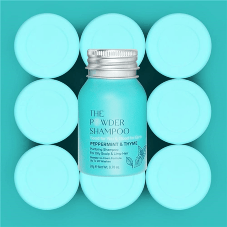 The Powder Shampoo Peppermint & Thyme Purifying Shampoo 20g- Lillys Pharmacy and Health Store