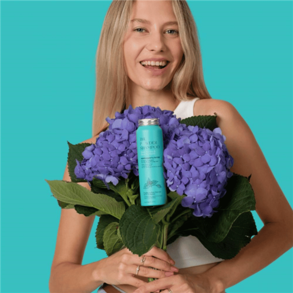 The Powder Shampoo Peppermint & Thyme Purifying Shampoo 70g- Lillys Pharmacy and Health Store