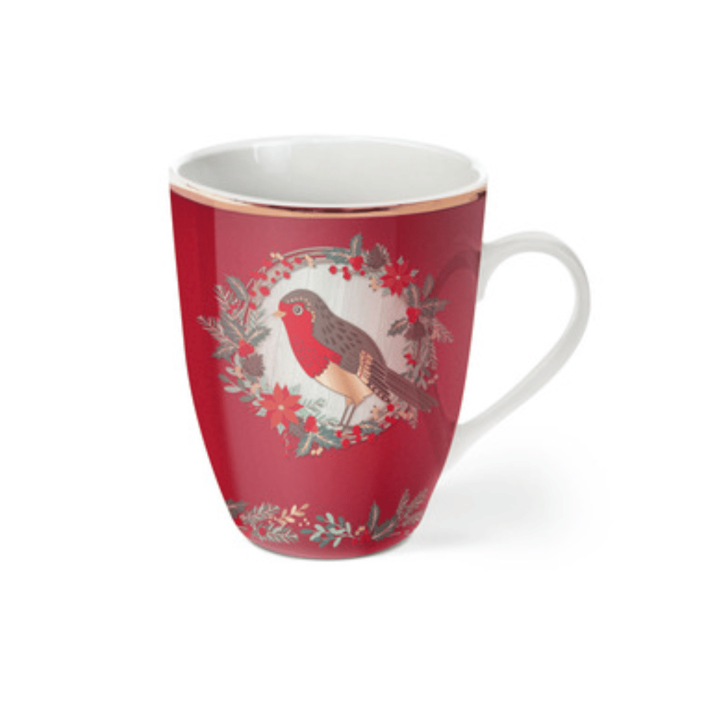 Tipperary Birdy S/4 Christmas Robin Mugs- Lillys Pharmacy and Health Store