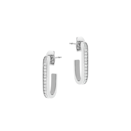 Tipperary Crystal J Earrings Silver- Lillys Pharmacy and Health Store