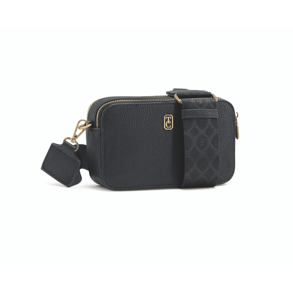 Tipperary Crystal Miami Mini Crossbody With Shoulder Strap - Black- Lillys Pharmacy and Health Store