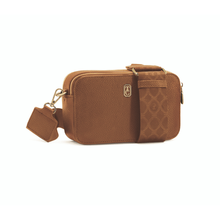 Tipperary Crystal Miami Mini Crossbody With Shoulder Strap - Tan- Lillys Pharmacy and Health Store