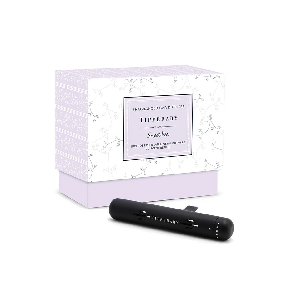 Tipperary Crystal Sweet Pea Car Fragrance- Lillys Pharmacy and Health Store