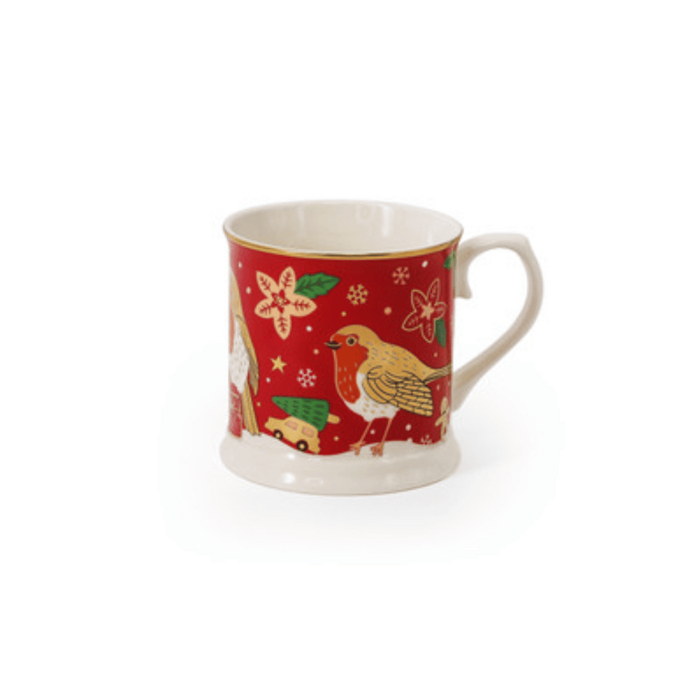 Tipperary Merry & Merry and Christmas Robin S/2 Tankards- Lillys Pharmacy and Health Store