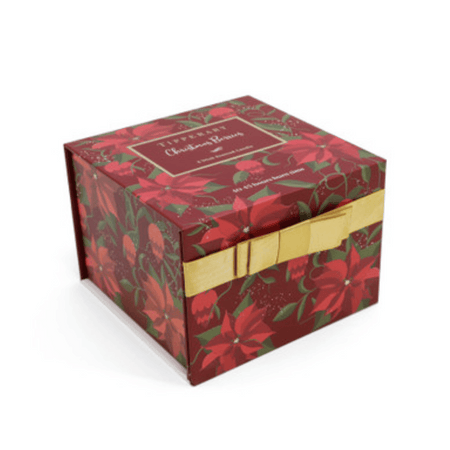 Tipperary Poinsettia 3 Wick Candle - Christmas Berries- Lillys Pharmacy and Health Store
