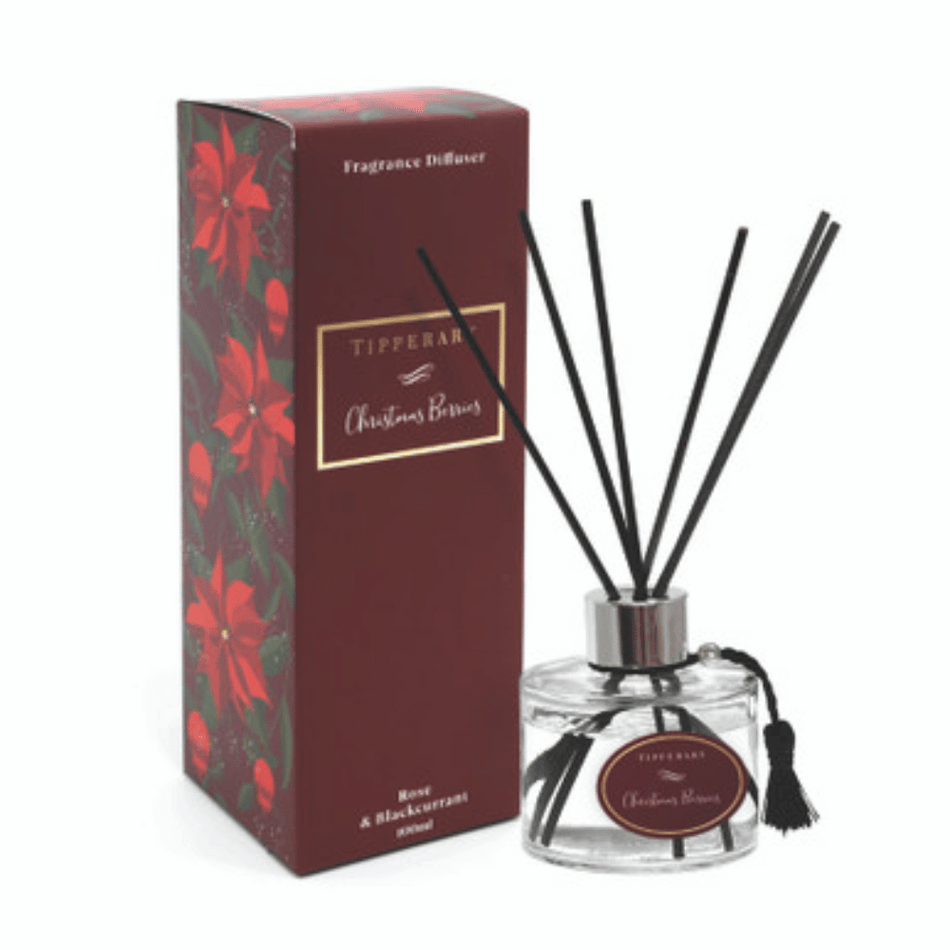 Tipperary Poinsettia Diffuser - Christmas Berries- Lillys Pharmacy and Health Store
