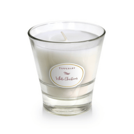 Tipperary Poinsettia Tumbler Candle - White Christmas- Lillys Pharmacy and Health Store