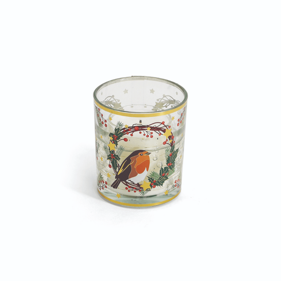 Tipperary Robin Wreath LED Light Up Candle- Lillys Pharmacy and Health Store