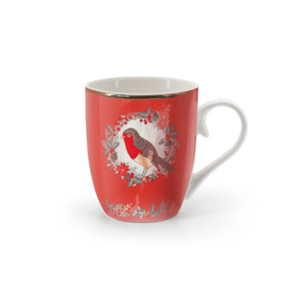 Tipperary Single Christmas Mug - Christmas Robin- Lillys Pharmacy and Health Store