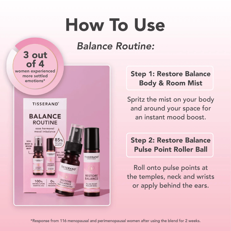 Tisserand Balance Routine Duo Kit- Lillys Pharmacy and Health Store