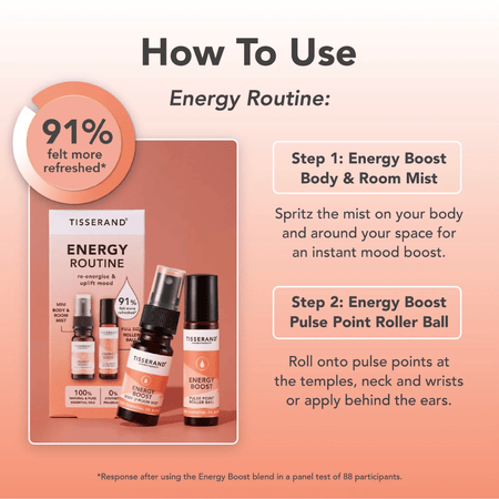 Tisserand Energy Routine Duo Kit- Lillys Pharmacy and Health Store
