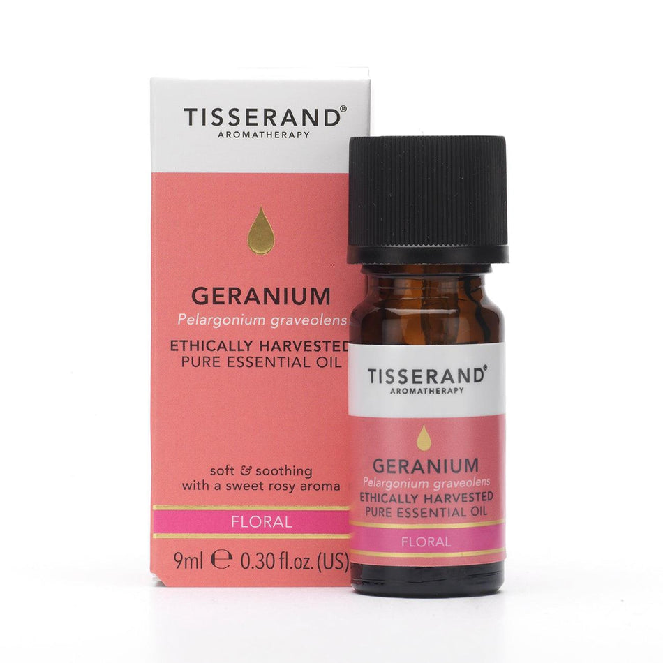 Tisserand Geranium Oil - Ethically Harvested 9ml- Lillys Pharmacy and Health Store