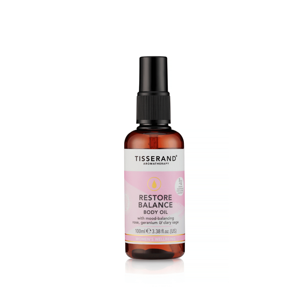 Tisserand Restore Balance Body Oil 100ml- Lillys Pharmacy and Health Store