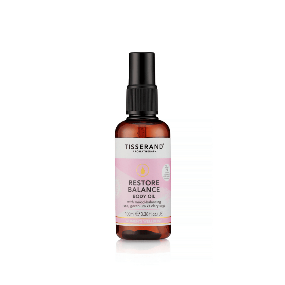 Tisserand Restore Balance Body Oil 100ml- Lillys Pharmacy and Health Store