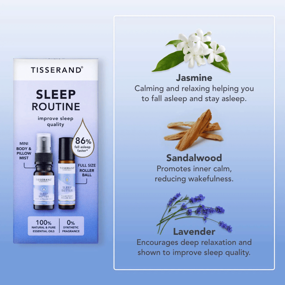 Tisserand Sleep Routine Duo Kit- Lillys Pharmacy and Health Store