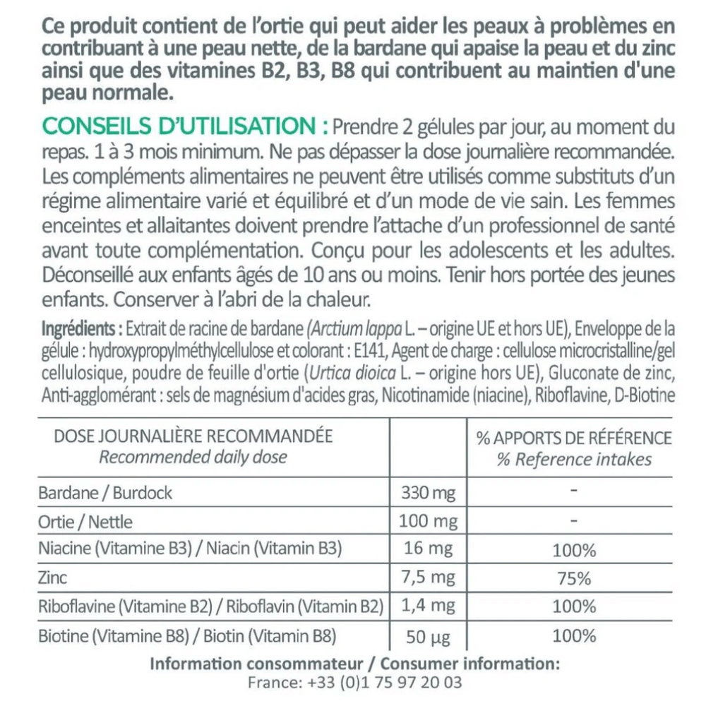 Topicrem AC CONTROL Clear Skin / 60 caps- Lillys Pharmacy and Health Store