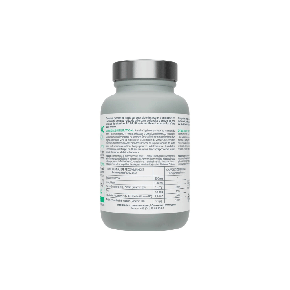 Topicrem AC CONTROL Clear Skin / 60 caps- Lillys Pharmacy and Health Store