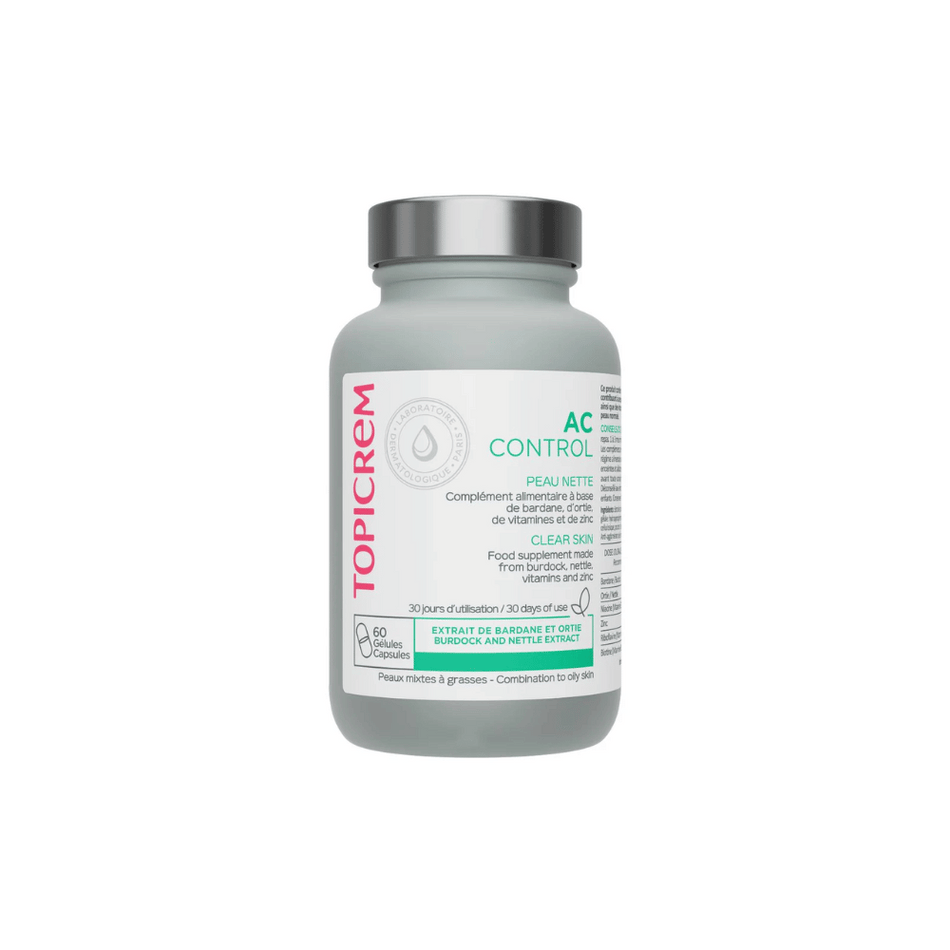 Topicrem AC CONTROL Clear Skin / 60 caps- Lillys Pharmacy and Health Store