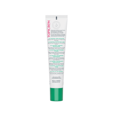 Topicrem AC Control Mattifying Care 40ml- Lillys Pharmacy and Health Store