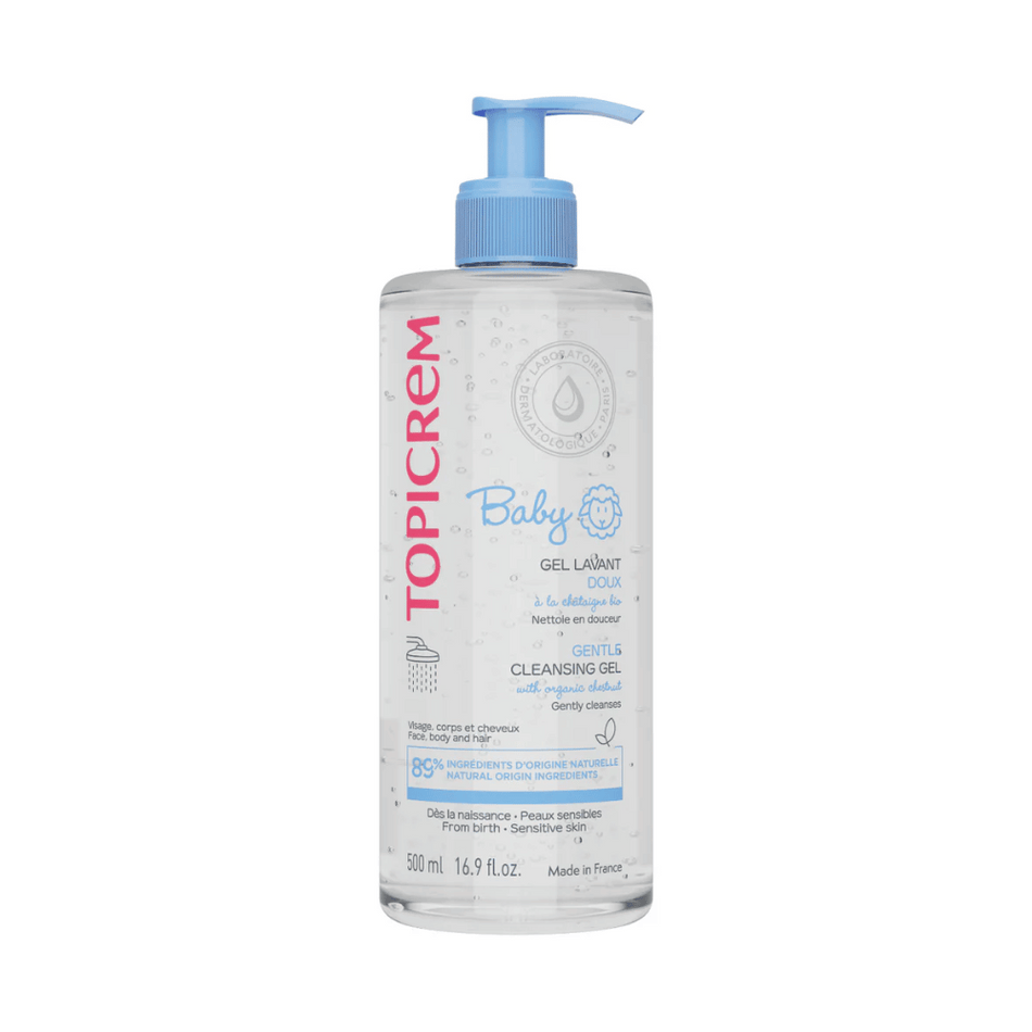 Topicrem BABY Gentle Cleansing Gel 500ml- Lillys Pharmacy and Health Store