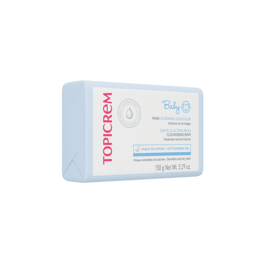 Topicrem Baby Gentle Ultra-Rich Cleansing Bar 150g- Lillys Pharmacy and Health Store