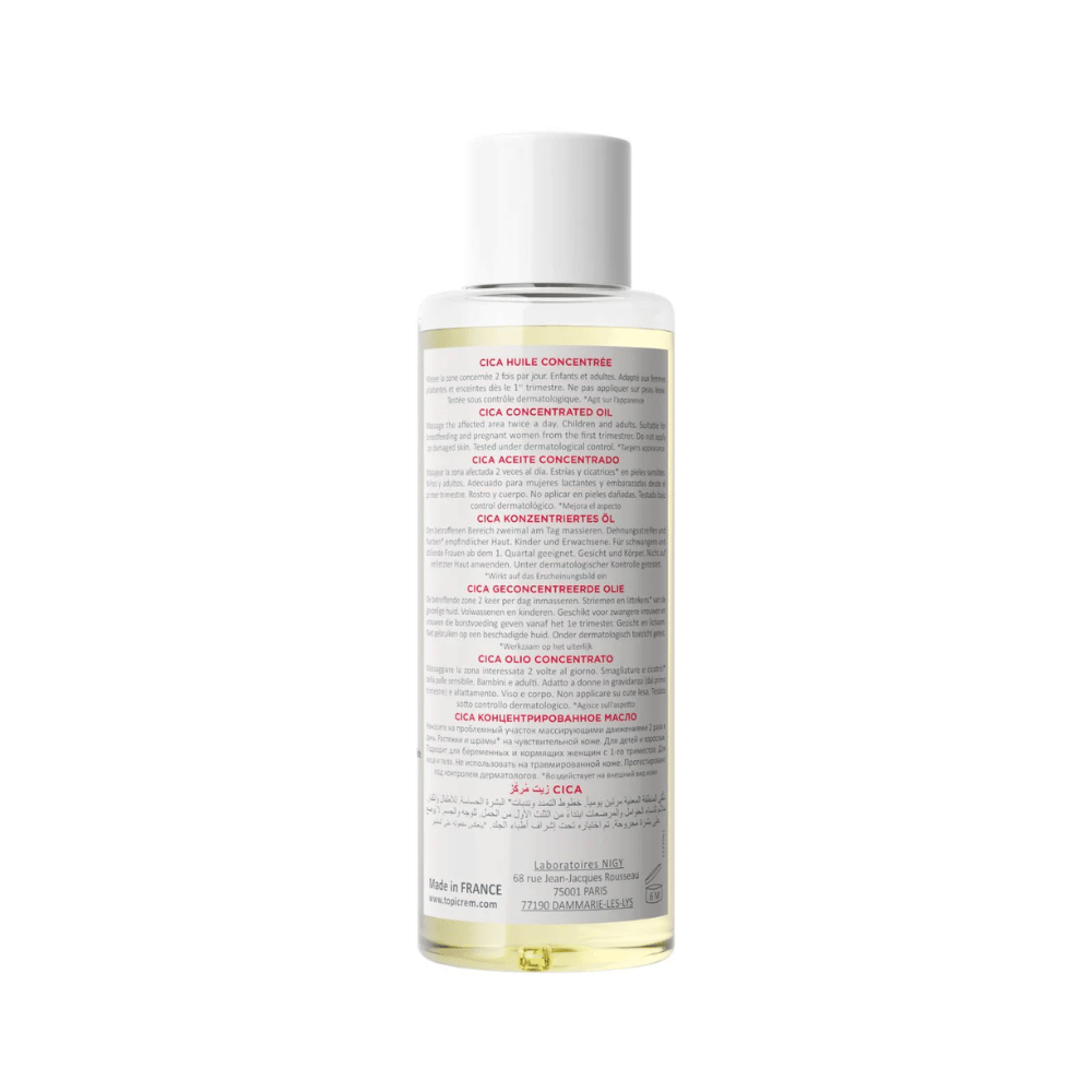 Topicrem Cica + Concentrated Oil For Stretch Marks And Scars 100ml- Lillys Pharmacy and Health Store