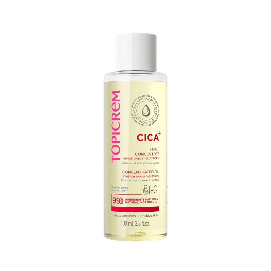 Topicrem Cica + Concentrated Oil For Stretch Marks And Scars 100ml- Lillys Pharmacy and Health Store