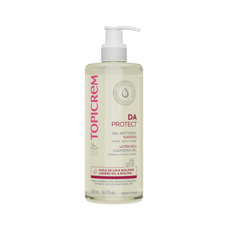 Topicrem DA PROTECT Ultra Rich Cleansing Gel 500 ml- Lillys Pharmacy and Health Store