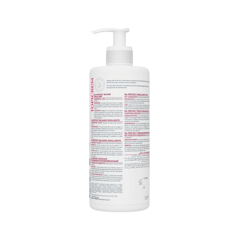 Topicrem Da Emollient Balm 500ml- Lillys Pharmacy and Health Store
