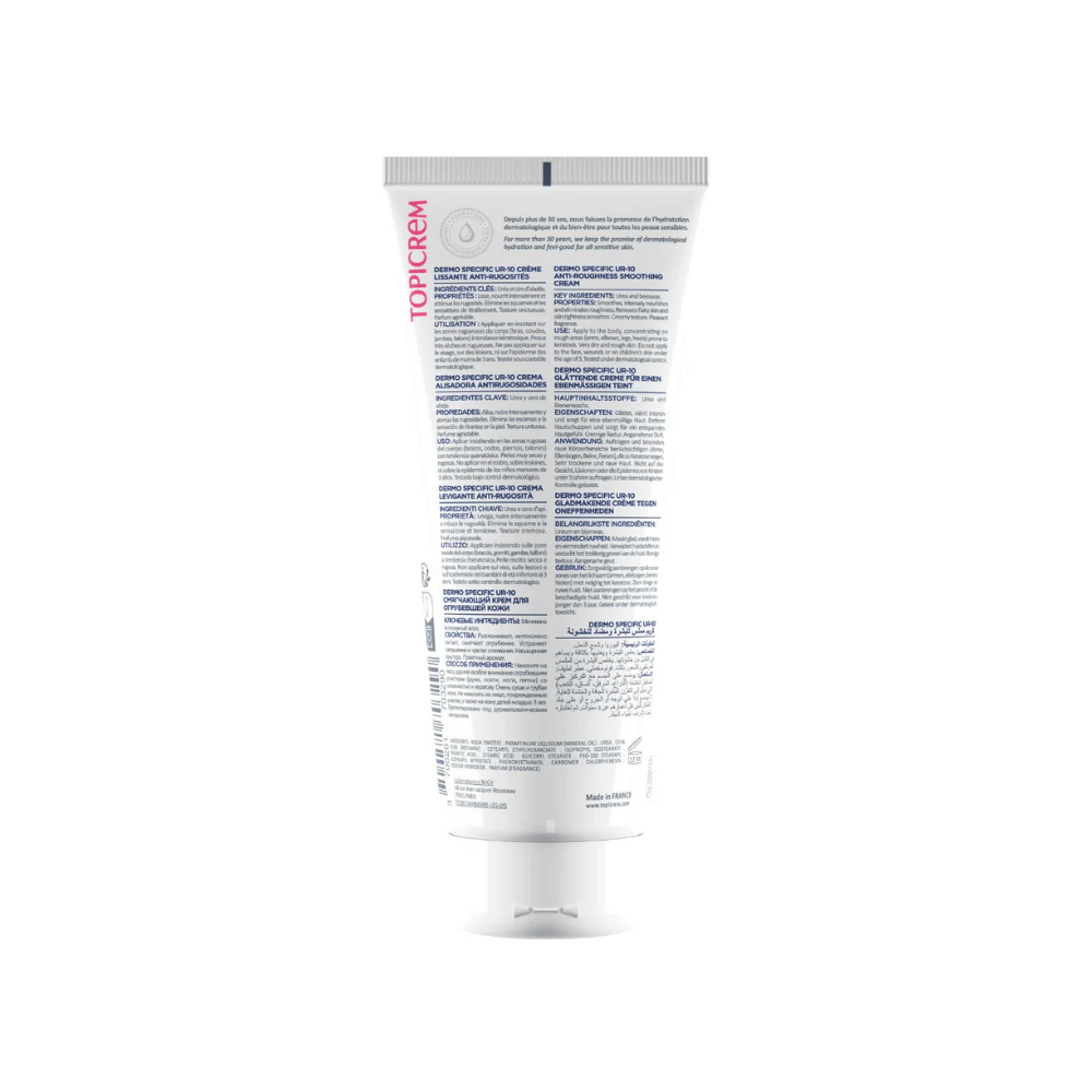 Topicrem Dermo Specific UR-10Anti-Roughness Smoothing Cream 200ml- Lillys Pharmacy and Health Store