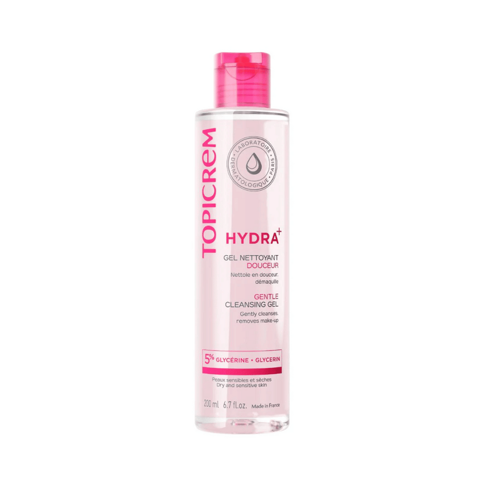 Topicrem HYDRA+ Gentle Cleansing Gel 200ml- Lillys Pharmacy and Health Store
