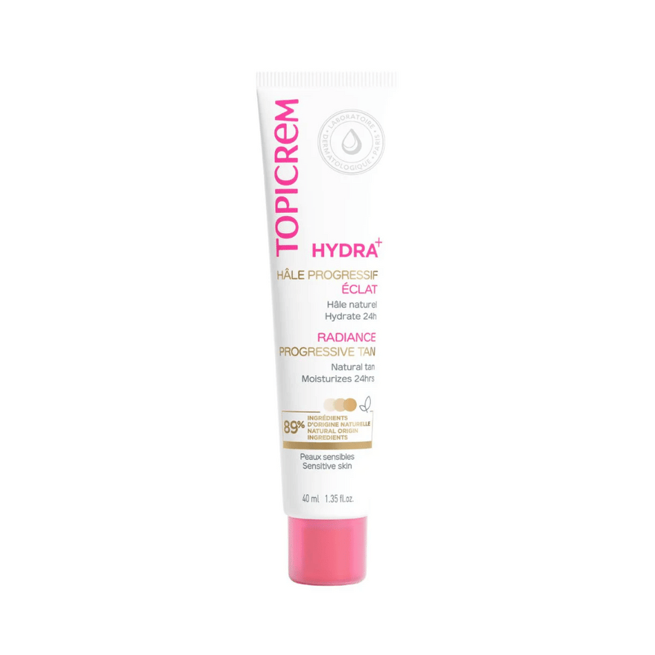 Topicrem HYDRA+ Radiance Progressive Tan 40ml- Lillys Pharmacy and Health Store
